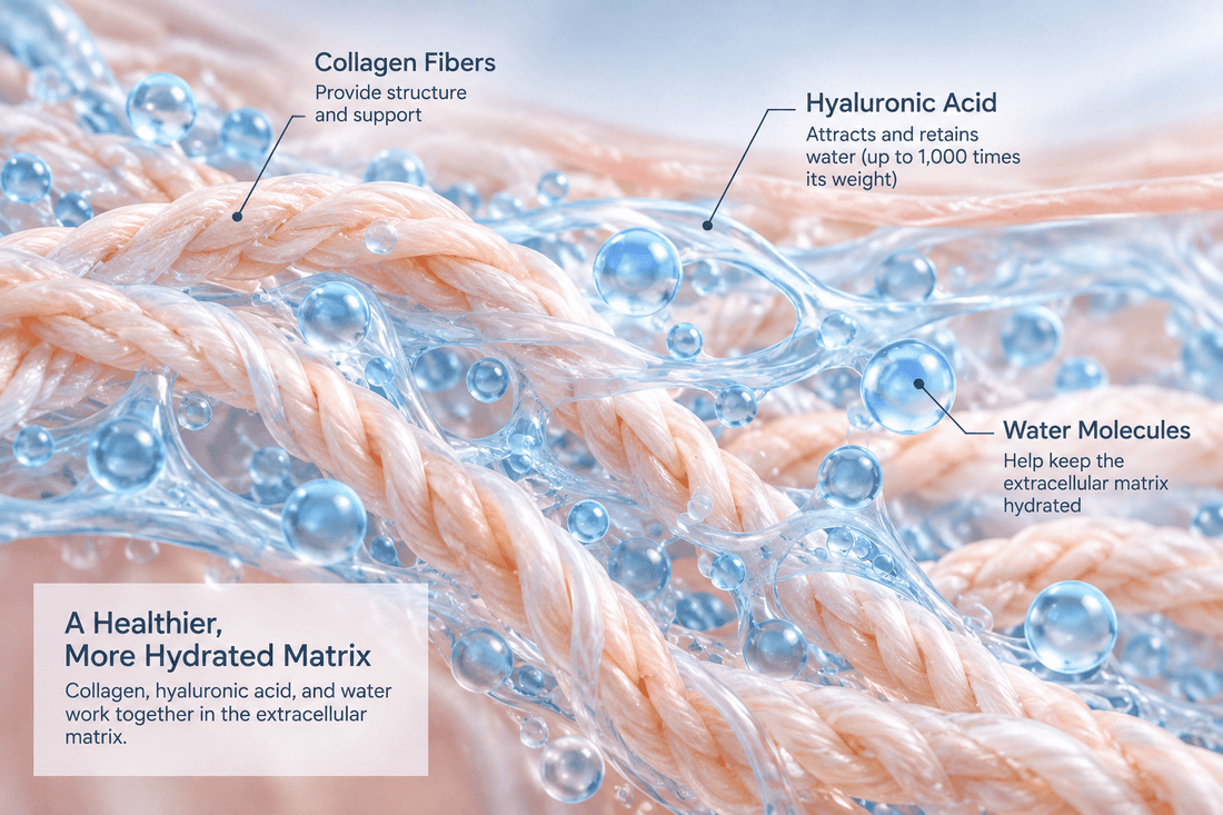 How Much Hyaluronic Acid Should Be in a Collagen Supplement? - Lenovie