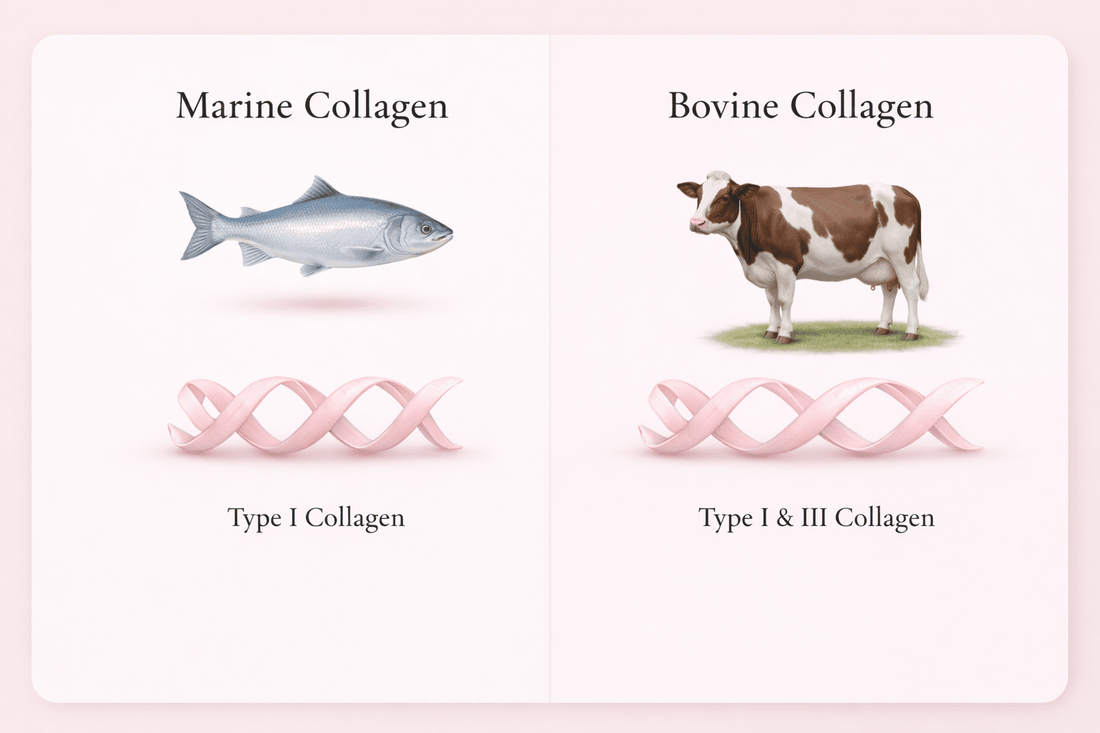 Marine Collagen vs Bovine Collagen: Key Differences Explained - Lenovie