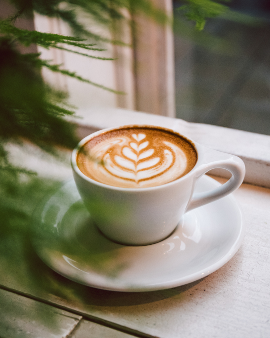 Collagen Powder mixed into coffee for daily protein support